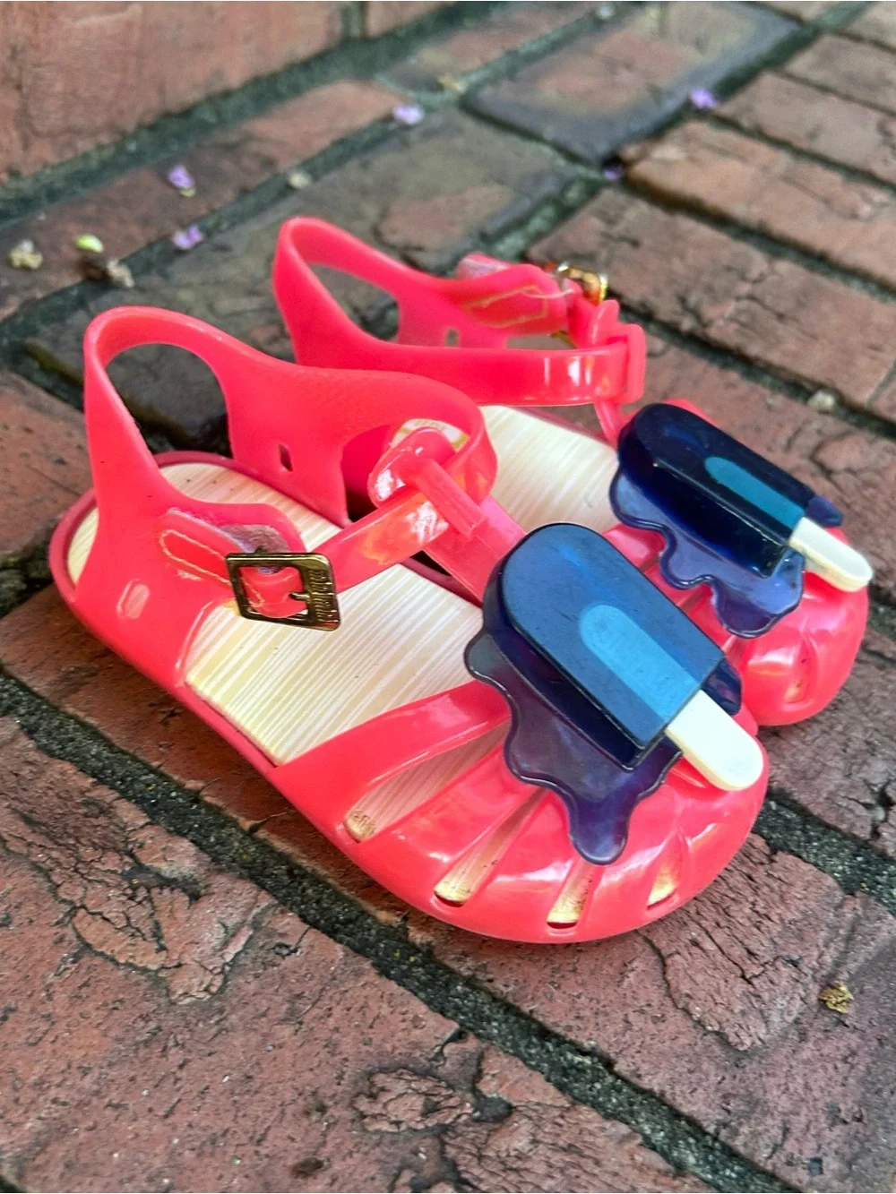 Mini Melissa Aranha Popsicle sandals